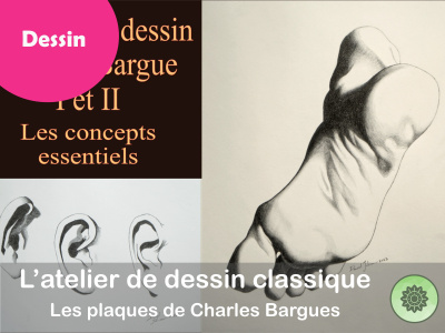 DESSIN - L'atelier de dessin classique - les plaques de Charles Bargues [Copie]